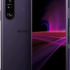 Sony Xperia 1 III XQ-BC72 5G Dual 512GB 12GB RAM Factory Unlocked (GSM Only | No CDMA - not Compatible with Verizon/Sprint) International Version – Frosted Purple