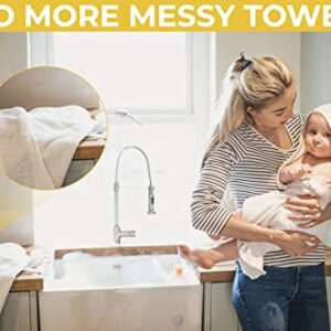 Hand Towel Stand for Bathroom Counter- Stylish Countertop Towel Stand for Your Home - Stainless Steel Fingertip Towel Holder Stand - Free Standing Hand Towel Holder Perfect for Every Home