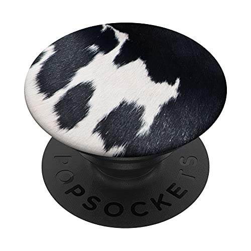 Cow Lookalike Cowhide PopSockets Swappable PopGrip