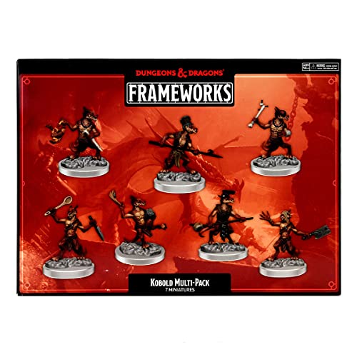 D&D Frameworks: Kobolds - Unpainted and Unassembled