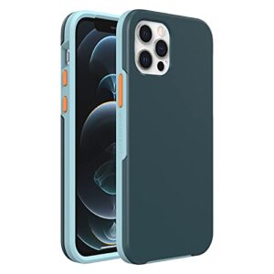 lifeproof see case for iphone 12 / iphone 12 pro with magsafe, shockproof, drop proof to 2 meters, ultra-slim, protective thin case, sustainably made, green