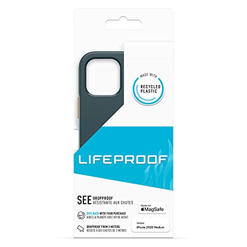 LifeProof See Case for iPhone 12 / iPhone 12 Pro with MagSafe, Shockproof, Drop Proof to 2 Meters, Ultra-Slim, Protective Thin Case, Sustainably Made, Green