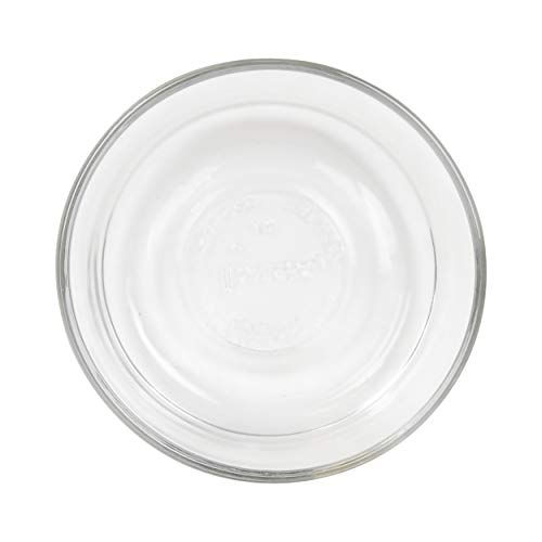 Pyrex (2 7200 Glass Bowls & (2) 7200-PC White Lids