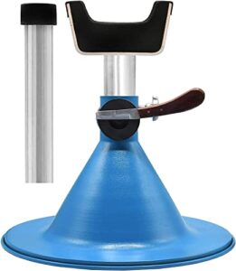 aaprotools standard size farrier stand equine trimming shoeing barefoot (sky blue)