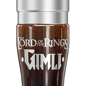 THERMOS The Lord of The Rings Gimli STAINLESS KING Stainless Steel Travel Tumbler, Vacuum insulated & Double Wall, 16oz