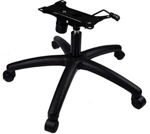 pro adjustable 28" heavy duty replacement office chair base/gaming chair base/computer chair base,upgrade 330 pounds swivel chair base replacement