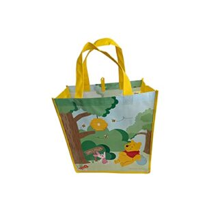 disney's winnie the pooh and piglet large reusable tote bag