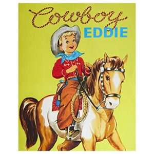 digital cowboy eddie 35.5" panel multi, fabric