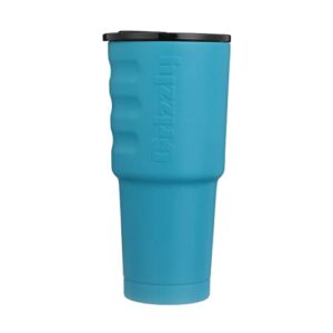 grizzly grip cup 32 oz tumbler | stainless steel | vacuum insulated with twisttop lid | for coffee car travel beach camping hiking hunting fishing | glacier