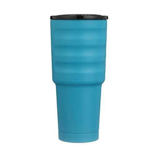 Grizzly Grip Cup 32 oz Tumbler | Stainless Steel | Vacuum Insulated with TwistTop Lid | For Coffee Car Travel Beach Camping Hiking Hunting Fishing | Glacier