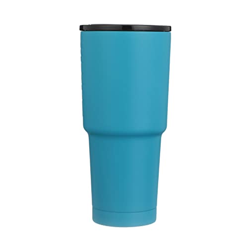 Grizzly Grip Cup 32 oz Tumbler | Stainless Steel | Vacuum Insulated with TwistTop Lid | For Coffee Car Travel Beach Camping Hiking Hunting Fishing | Glacier