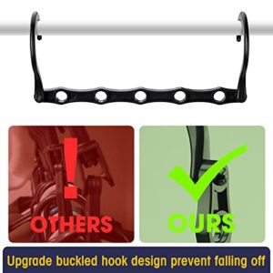 JDGOU Hangers Space Saving -10 Pack- Closet Organizers and Storage,Hanger Organizer Sturdy Plastic Collapsible Hangers, College Dorm Room Essentials Organization