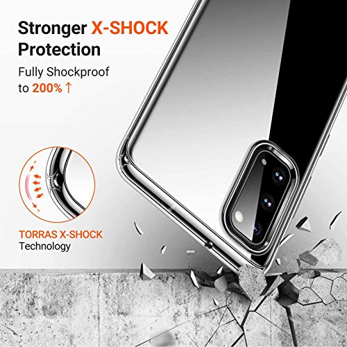 HHUAN Case for Oukitel C21 Pro (6.39 Inch) with Tempered Glass Screen Protector, Clear Soft Silicone Protective Cover Bumper Shockproof Phone Case for Oukitel C21 Pro - WMA8