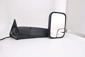 pz towing mirror pair set replacement for 98-02 ram 1500 2500 3500 powered heated black