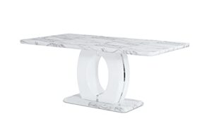 global furniture usa dining table, marble