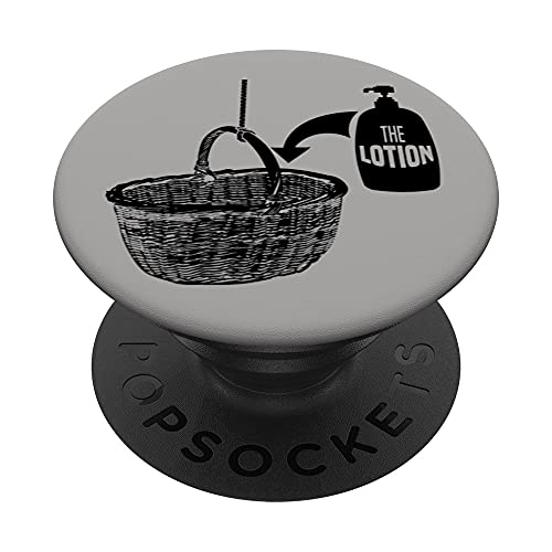 Halloween Torture Put Lotion In The Basket Movie Horror PopSockets Swappable PopGrip