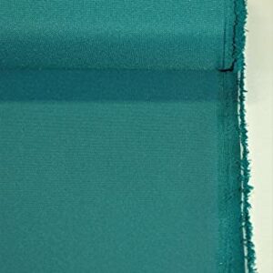 USA Fabric Store Teal Outdoor Coated Marine UV Boat Awning Canvas Fabric Marine One Plus 60 inch W, By the yard