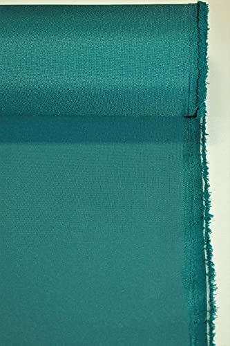 USA Fabric Store Teal Outdoor Coated Marine UV Boat Awning Canvas Fabric Marine One Plus 60 inch W, By the yard