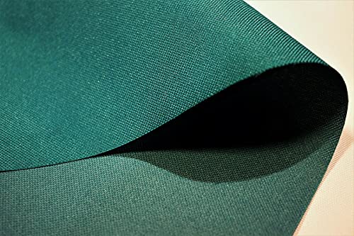 USA Fabric Store Teal Outdoor Coated Marine UV Boat Awning Canvas Fabric Marine One Plus 60 inch W, By the yard