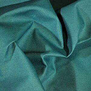 USA Fabric Store Teal Outdoor Coated Marine UV Boat Awning Canvas Fabric Marine One Plus 60 inch W, By the yard