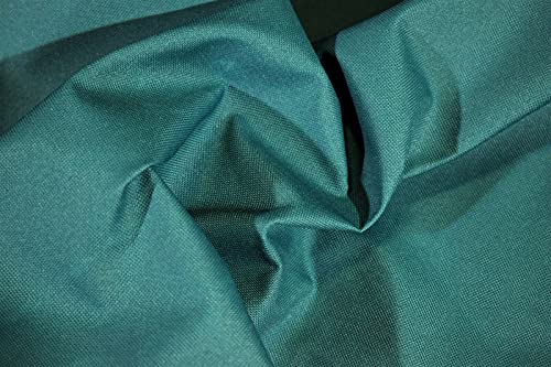 USA Fabric Store Teal Outdoor Coated Marine UV Boat Awning Canvas Fabric Marine One Plus 60 inch W, By the yard