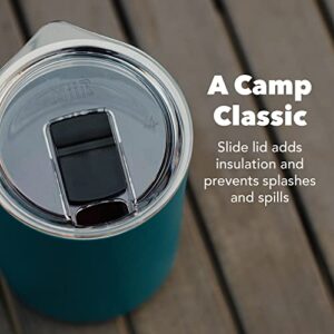 MiiR, Camp Cup, Vacuum Insulated, Stainless Steel with Slide Lid, BPA Free, Black, 8 Fluid Ounces