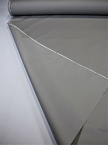 USA Fabric Store Light Gray Outdoor Marine Boat Awning Fabric Marine One UV DWR 60 W by The Yard