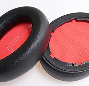 V-MOTA Earpads Compatible with Soundcore Anker Life Q10 / Q10bt Wireless Headset,Replacement Cushions Repair Part (Black+Red)