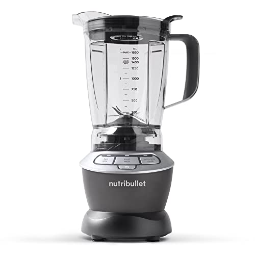 NutriBullet 1000w High Performance Blender Extra Large 56 oz BPA-Free Pitcher Cold Hot Soups