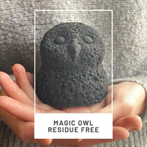 Chada Magic Owl : Activated Charcoal Decorative Deodorizer, No Chemicals, Natural Room Odor Eliminator, Neutralizer, Absorb Smoke Smell, size 420g