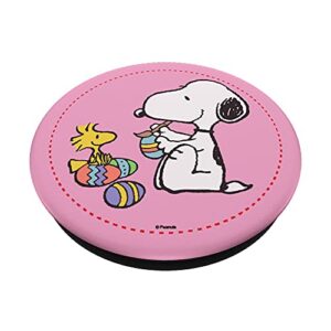 Peanuts Snoopy and Woodstock Easter Eggs PopSockets Swappable PopGrip
