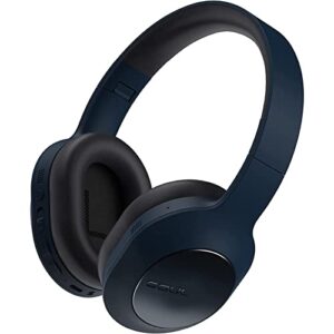 new soul emotion max - active noise cancelling wireless over-ear headphones with multipoint connection, blue