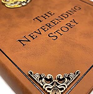 costumebase The Neverending Story Book Auryn Bastian Atreyu Replica Novel Brown