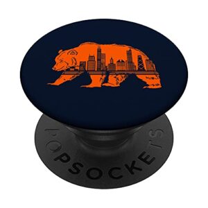 chicago downtown city skyline illinois pride popsockets swappable popgrip