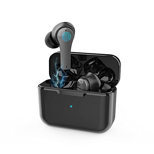 JOYHOOSH Wireless Earbuds, Bluetooth Earbuds ANC Active Noise Cancelling,Bluetooth 5.1 in-Ear Headphones with MIC, Stereo Wireless Earphones 35H with Charging Case for iOS and Android cellphones