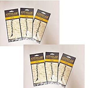 Tyler Candles Autoglam Auto Air Freshener, Diva (Diva (Pack of 6))