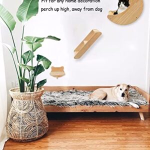 Cat Shelf for Wall Hammock Climbing Shelves and Perches Solid Wood Cat Steps for Activity Indoor Cats Wall Furniture 3pcs/Set