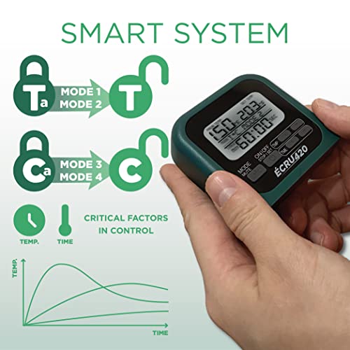 Glass Decarboxylation Decarbox Kit with Digital Thermometer to Make Butter and Oil