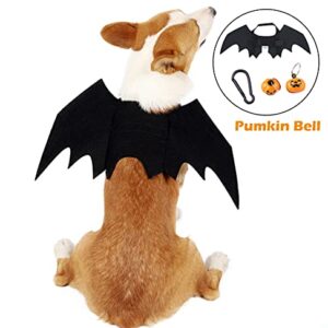 YXBQueen Dog Costume Halloween Pet Halloween Cosplay Dress for Small Dogs Bat Wings Cat Pet Costume for Cosplay Party Cat Costume for Halloween