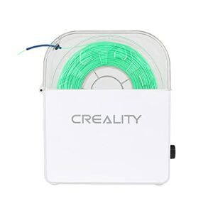 official creality filament dry box, dust-proof and moisture-proof, keeping pla 1.75 filaments dry during 3d printing, filament holder, spool holder, filament dryer, storage box 3d printer accessories