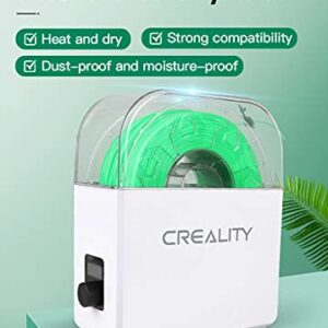 Official Creality Filament Dry Box, Dust-Proof and Moisture-Proof, Keeping PLA 1.75 Filaments Dry During 3D Printing, Filament Holder, Spool Holder, Filament Dryer, Storage Box 3D Printer Accessories