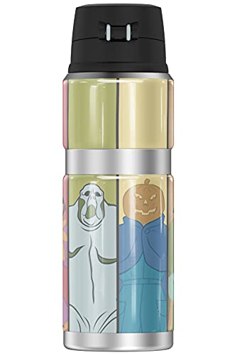 Scooby-Doo Bad Guys THERMOS STAINLESS KING Stainless Steel Drink Bottle, Vacuum insulated & Double Wall, 24oz