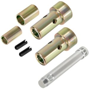 s07070200 top link pin & tk95029 quick hitch bushing kit heavy duty steel for category i 3-point hitch tractors