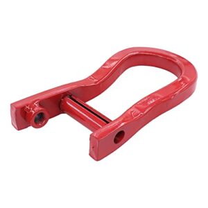 XtremeAmazing 2Pcs Front Left Right Lower Red Tow Hooks for Silverado Sierra 1500 LD Limited