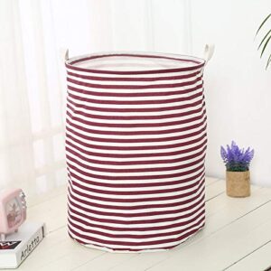 Large Laundry Basket with Drawstring Design Freestanding Waterproof Laundry Hamper Drawstring Laundry Basket Collapsible Extra Large Round Baskets for Blankets Pillows or Laundry