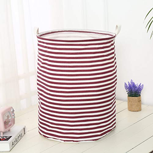 Large Laundry Basket with Drawstring Design Freestanding Waterproof Laundry Hamper Drawstring Laundry Basket Collapsible Extra Large Round Baskets for Blankets Pillows or Laundry
