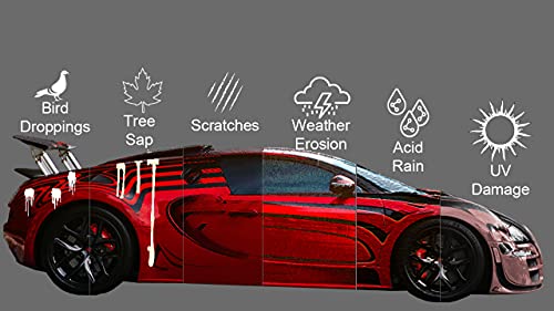 Auto Shield IX 30mL DIY Kit - Genuine Nano Ceramic Coating for Paint, Metal and Plastic, Hydrophobic and Scratch-Resistant Barrier with Long-Lasting Benefits