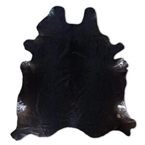 Premium Cowhides Dark Chocolate Medium Cowhide Rug 100% Natural Leather Rugs 84" x 72"