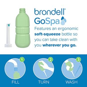 Brondell GS-70GRN GoSpa Travel Bidet, Mint