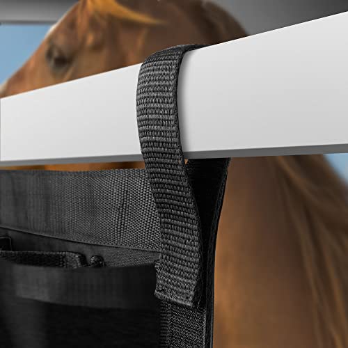 SmithBuilt Trailer Grooming Bag - Black, Short Hanging Door Caddy for Horses